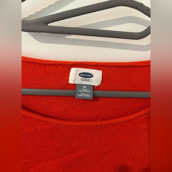 Colorblock Old Navy Sweater Size 1X Tall - Picture 4 of 6
